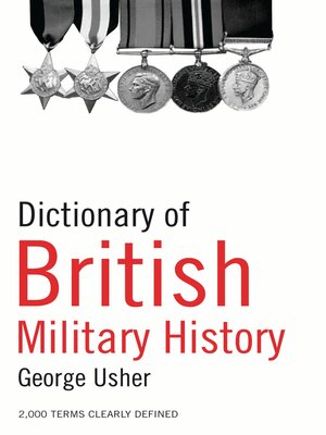 cover image of Dictionary of British Military History